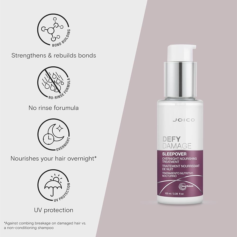 Joico Defy Damage Sleepover Treatment with Purple Label